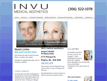 Tablet Screenshot of invuskin.com